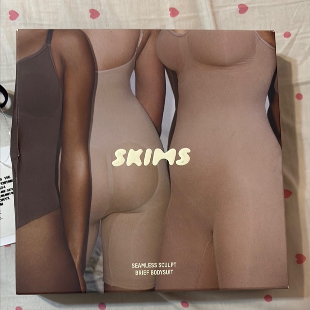 SKIMS Seamless Solutionwear Brief Bodysuit - Brown